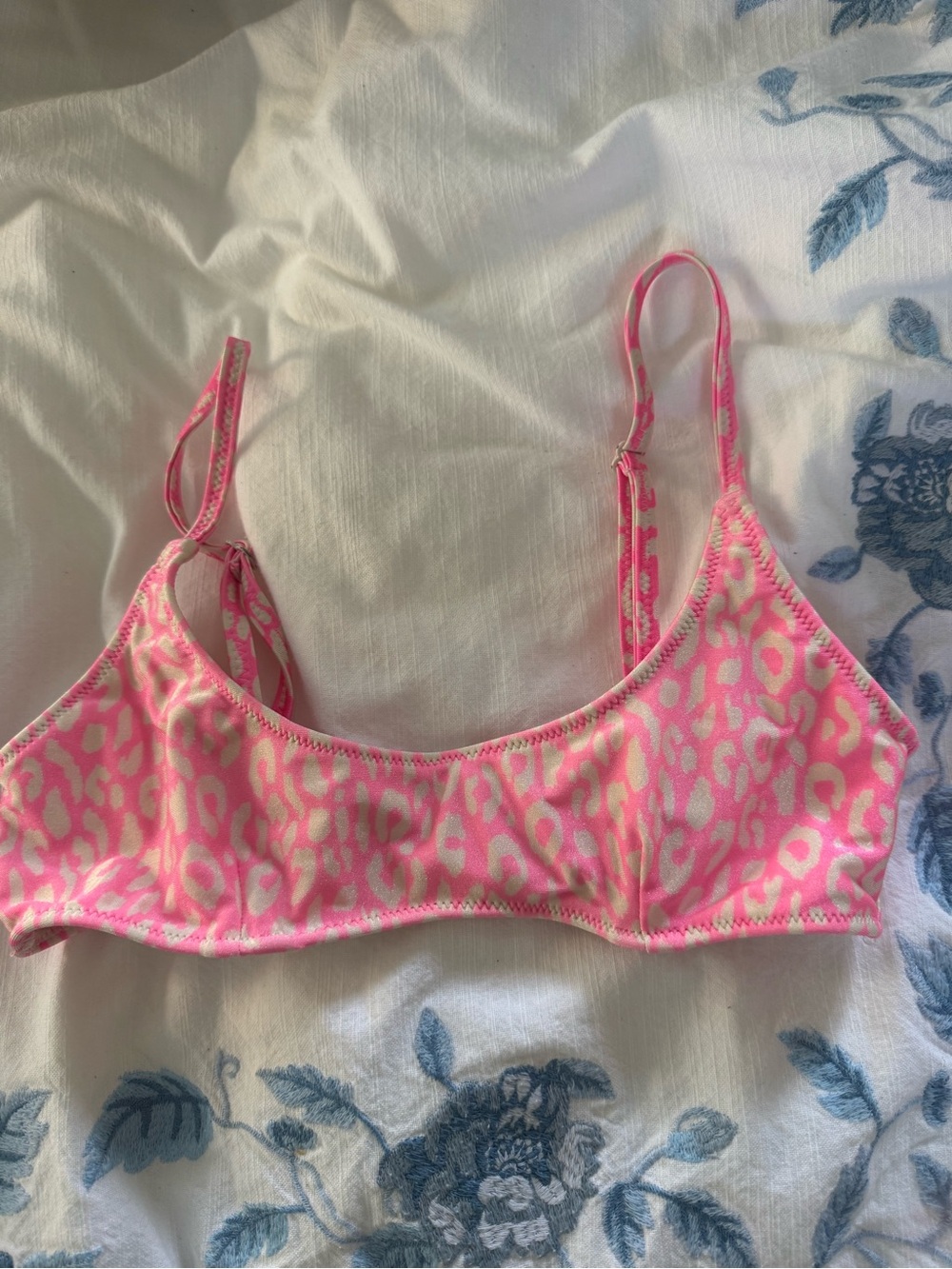 triangl swimwear Pink Leopard Bralette